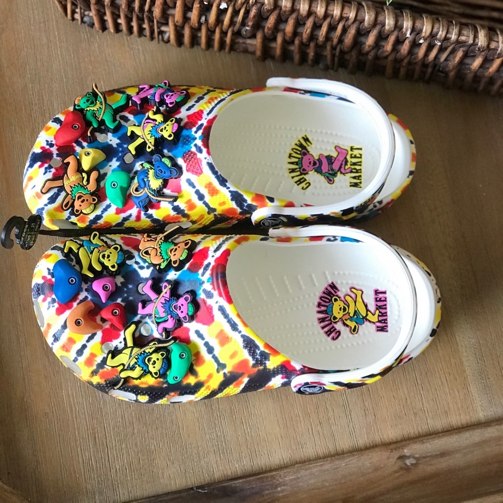 Greatful Dead x Chinatown Crocs